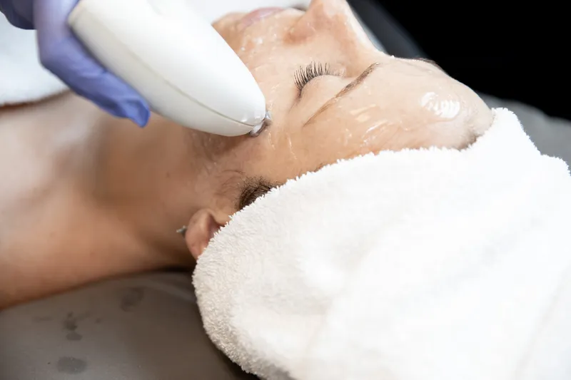Radio frequency facelift and mesotherapy treatment room at Holistic Rejuvenation Center
